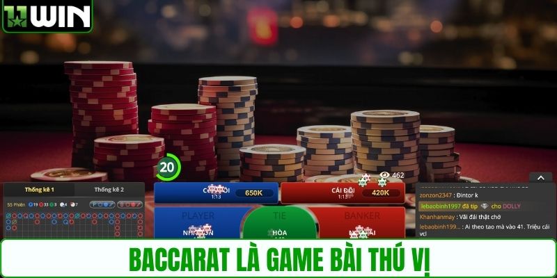 Baccarat là game bài thú vị