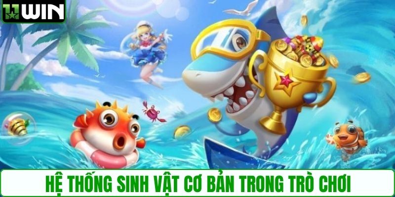 Hệ thống sinh vật cơ bản trong trò chơi