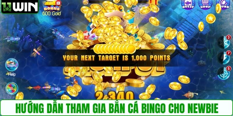 Hướng dẫn tham gia bắn cá Bingo cho newbie