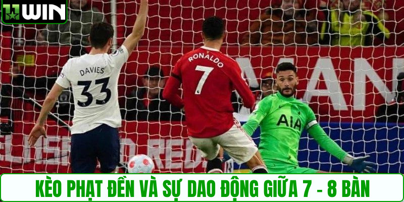 Kèo phạt đền và sự dao động giữa 7 - 8 bàn