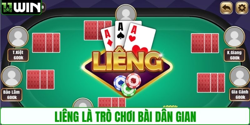 Liêng là trò chơi bài dân gian