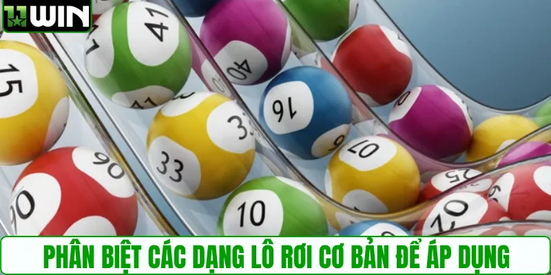 Phân biệt các dạng lô rơi cơ bản để áp dụng