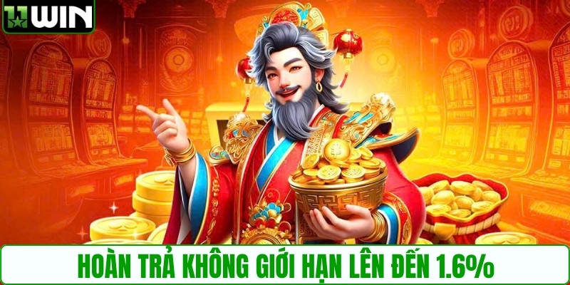 Hoàn trả khủng không giới hạn lên đến 1.6%